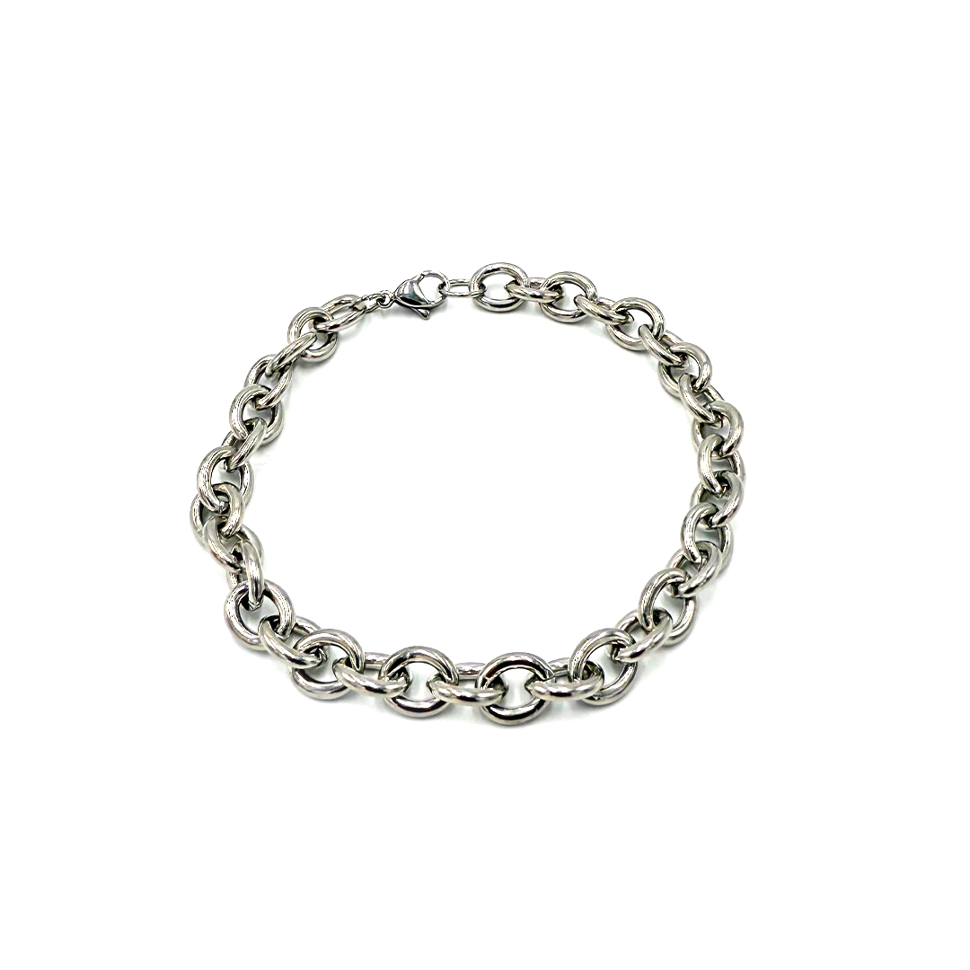 7mm Cable Chain Link Bracelet