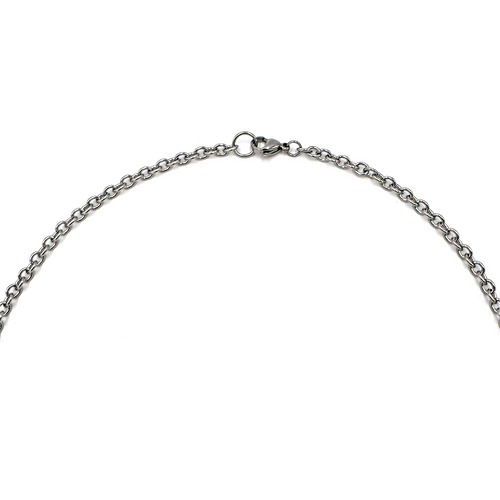 3mm Cable Chain Link Necklace