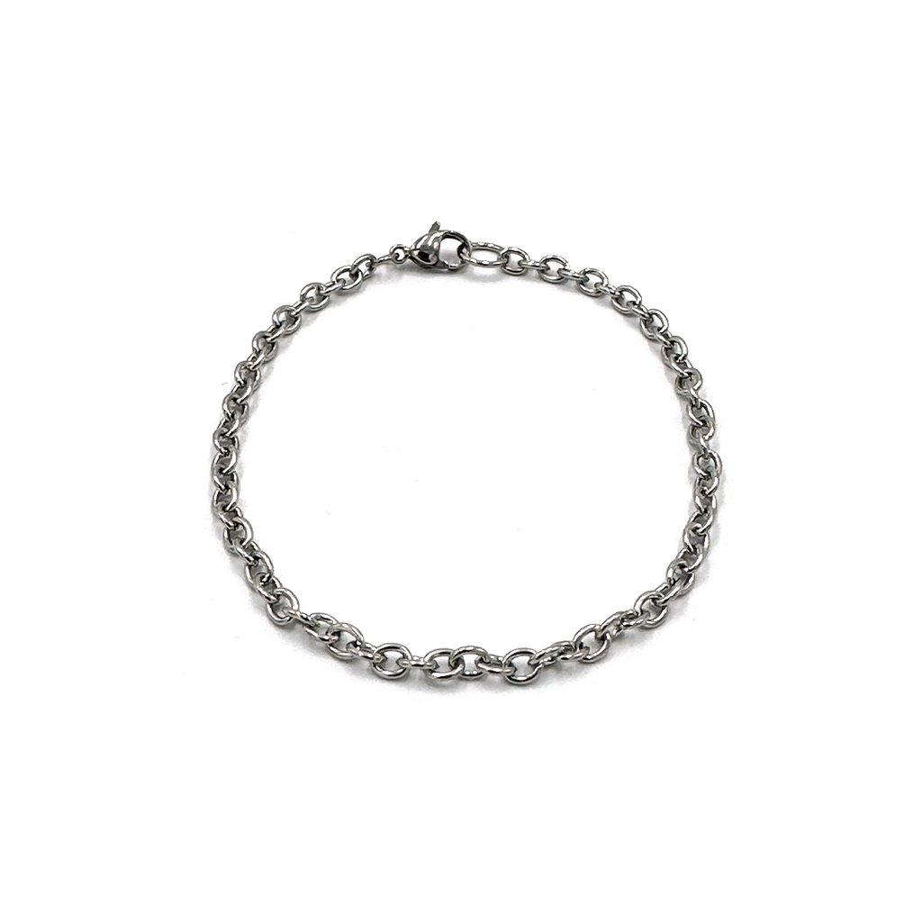 3mm Cable Chain Link Bracelet