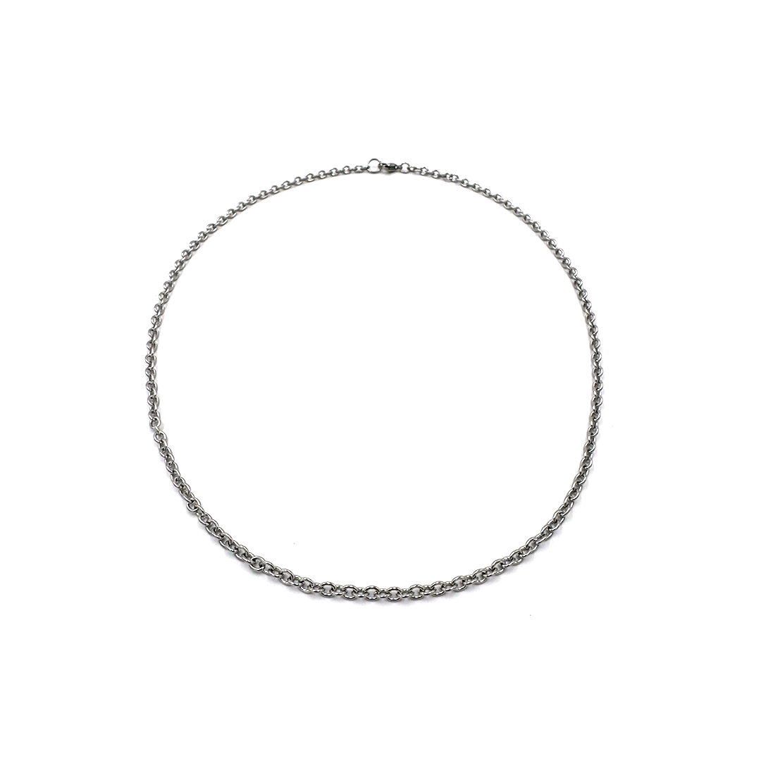 3mm Cable Chain Link Necklace