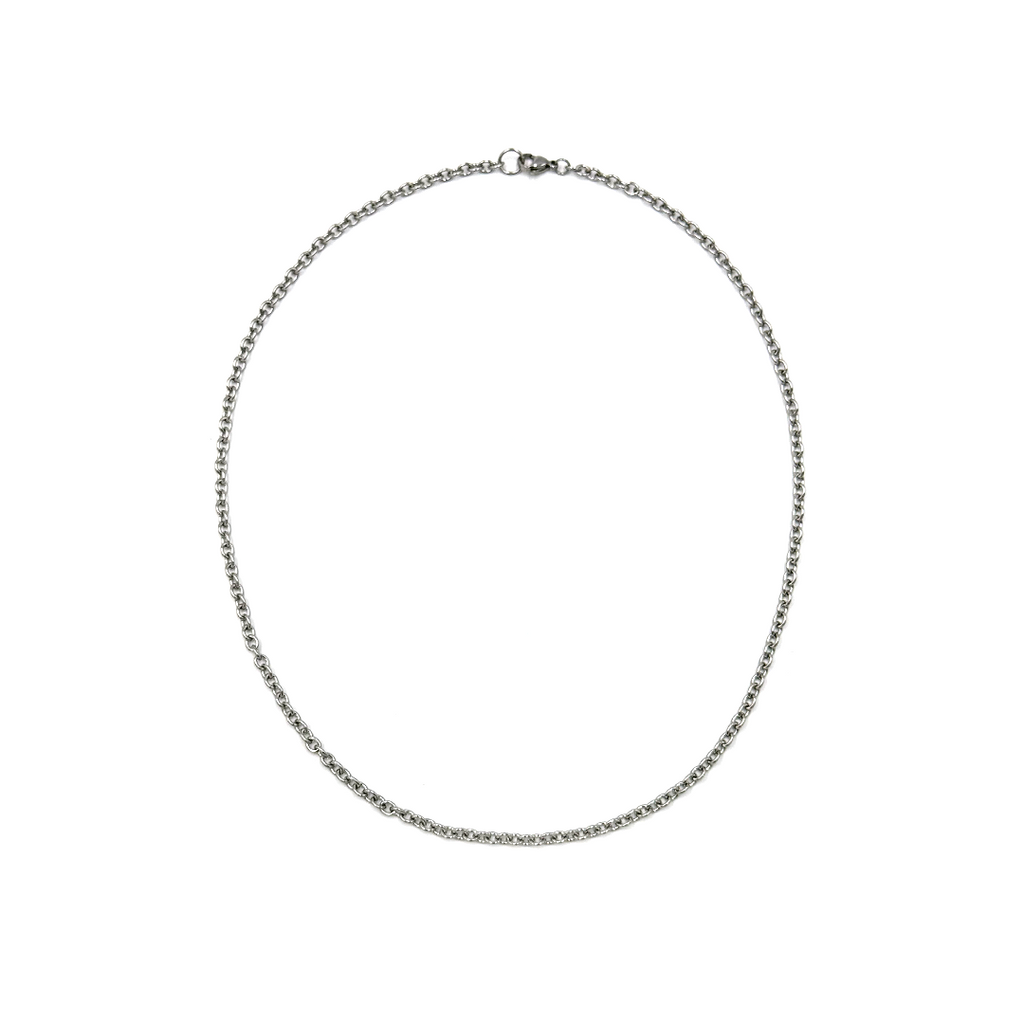 3mm Cable Chain Link Necklace