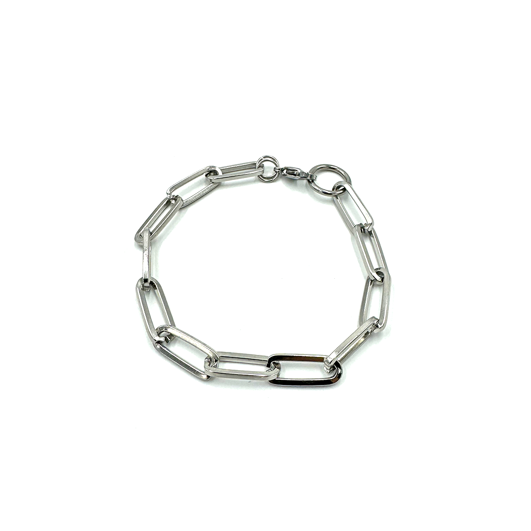 Paper Clip Link Bracelet