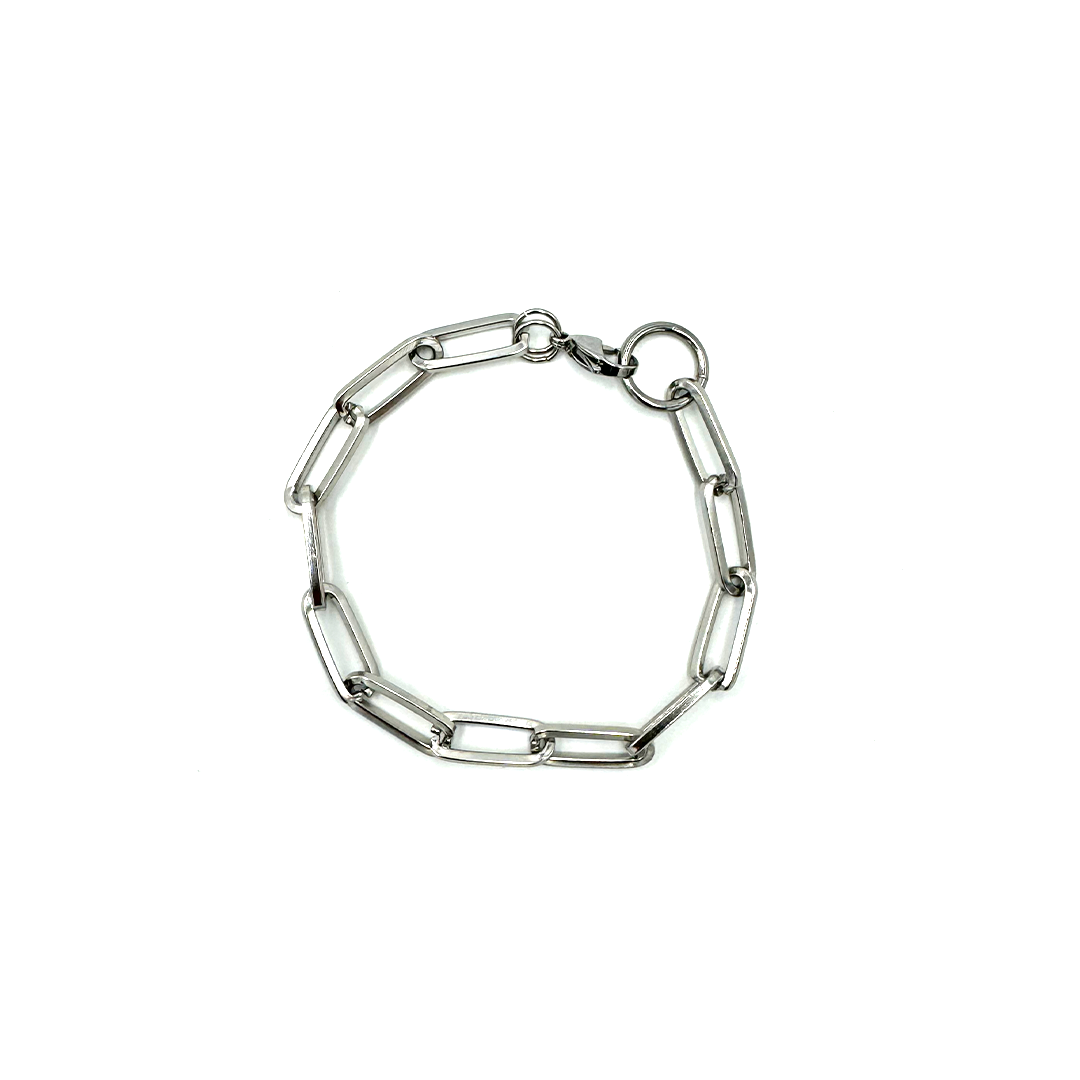 Paper Clip Link Bracelet