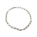 Paper Clip Chain Link Necklace